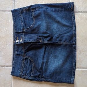 Old Navy Mini Jean Skirt